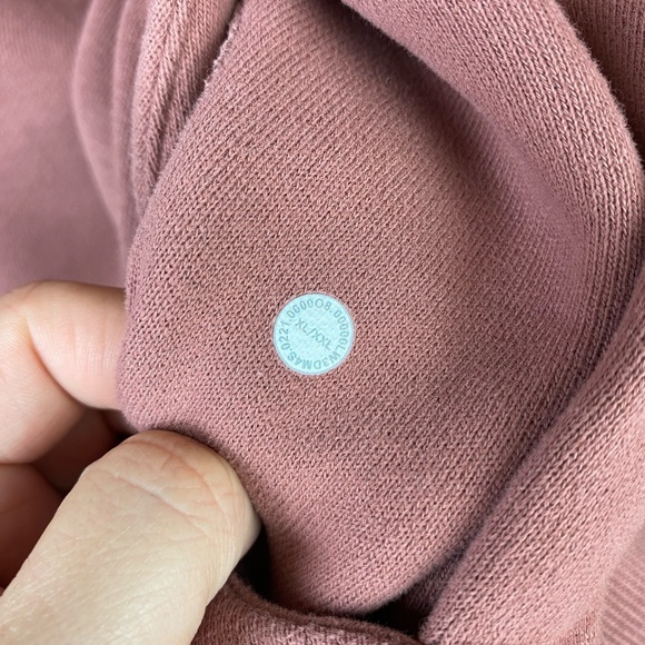 Lululemon Brier Rose Scuba Oversized Half-Zip Hoodie - Picture 9 of 9